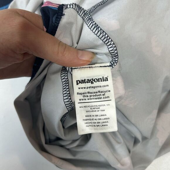 Patagonia Dress Womens Medium Magnolia Spring Floral Outdoor Hiking - Picture 8 of 10